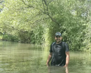 אומר מדגמן מים קרים בשמורת מג'רסה